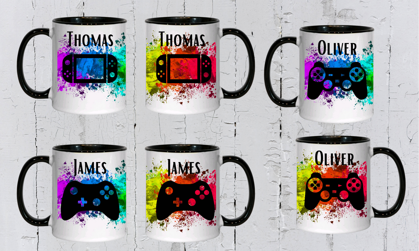 Personalised Gaming Mug