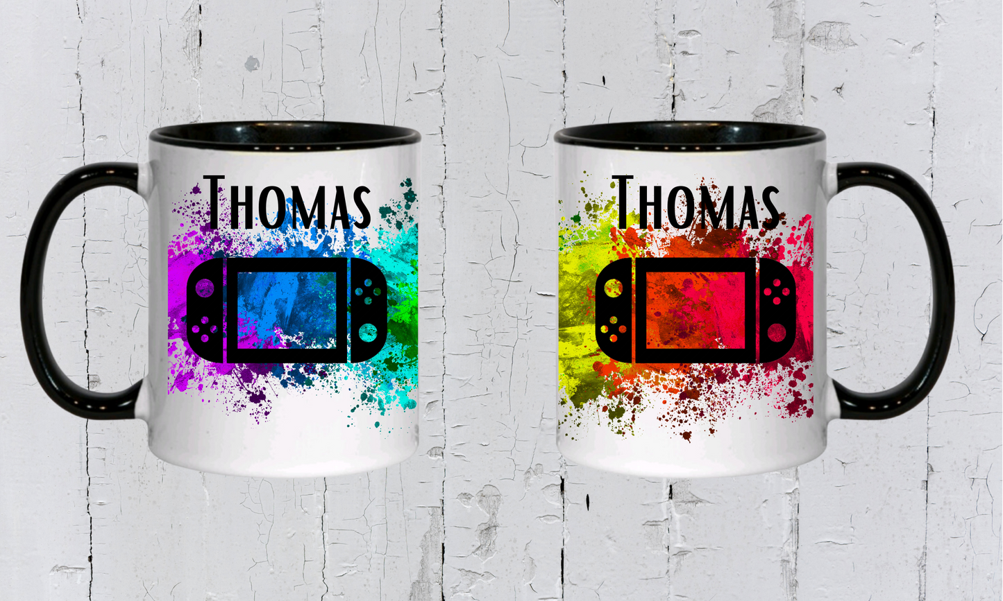 Personalised Gaming Mug