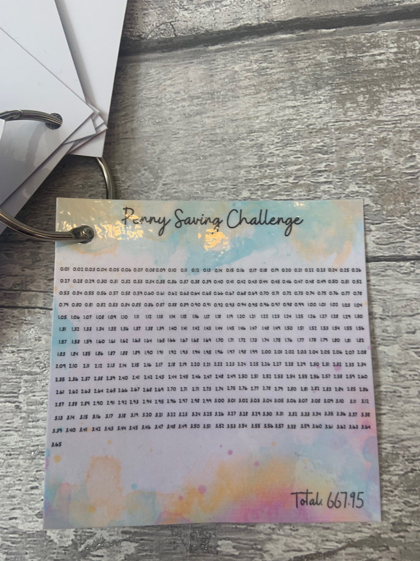 Mini Savings Challenge Set