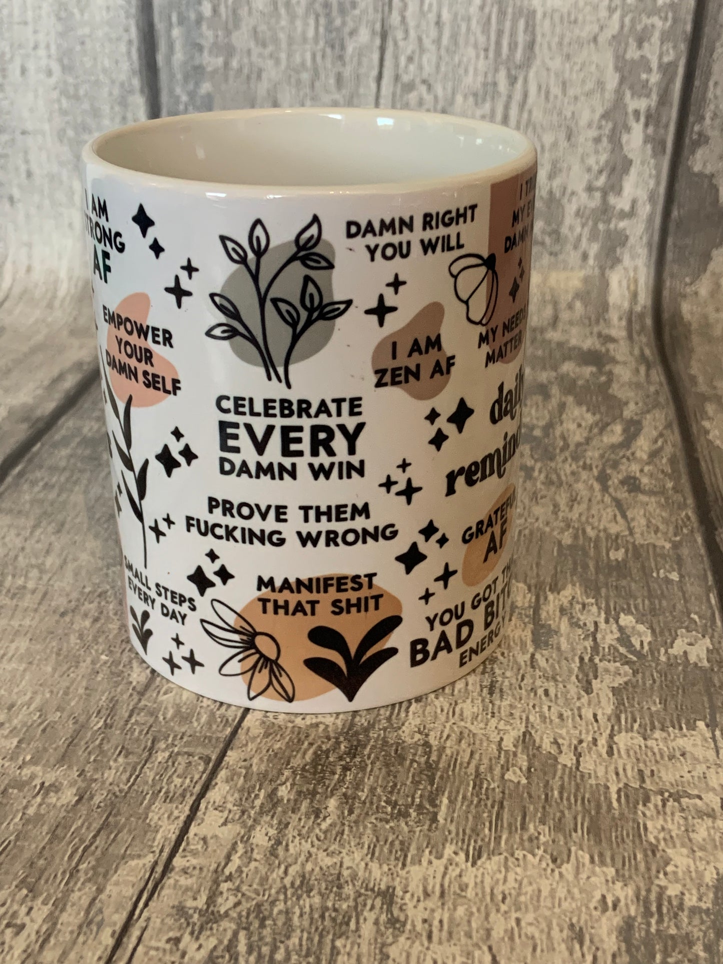 Sweary Daily Reminders Mug