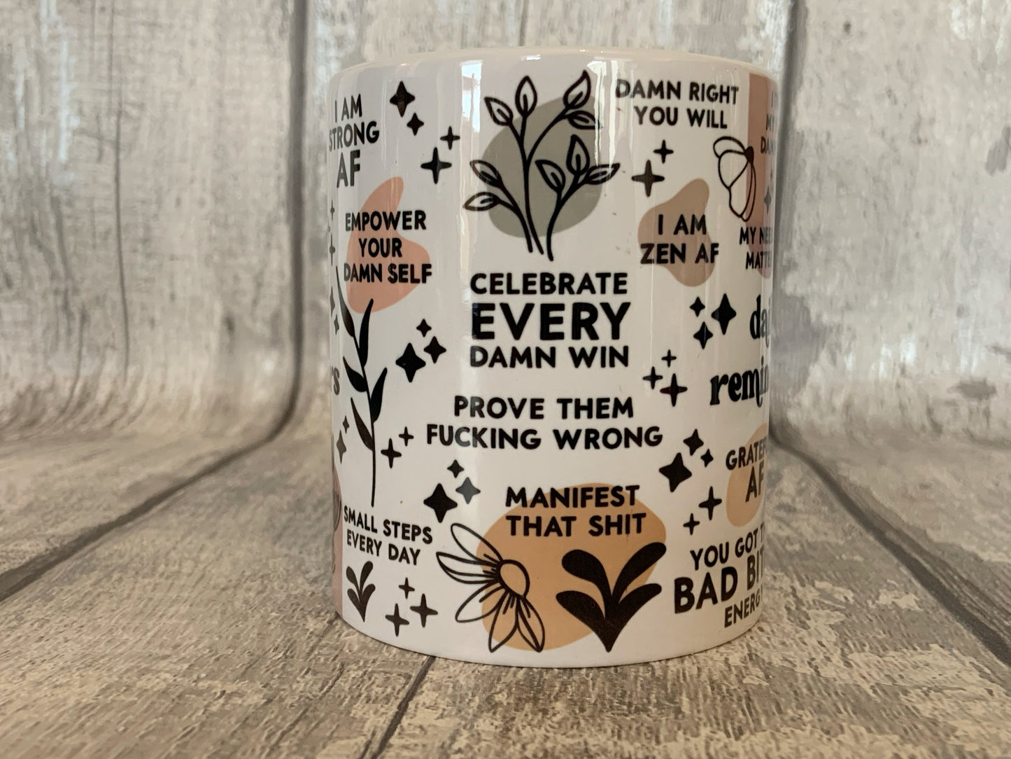 Sweary Daily Reminders Mug