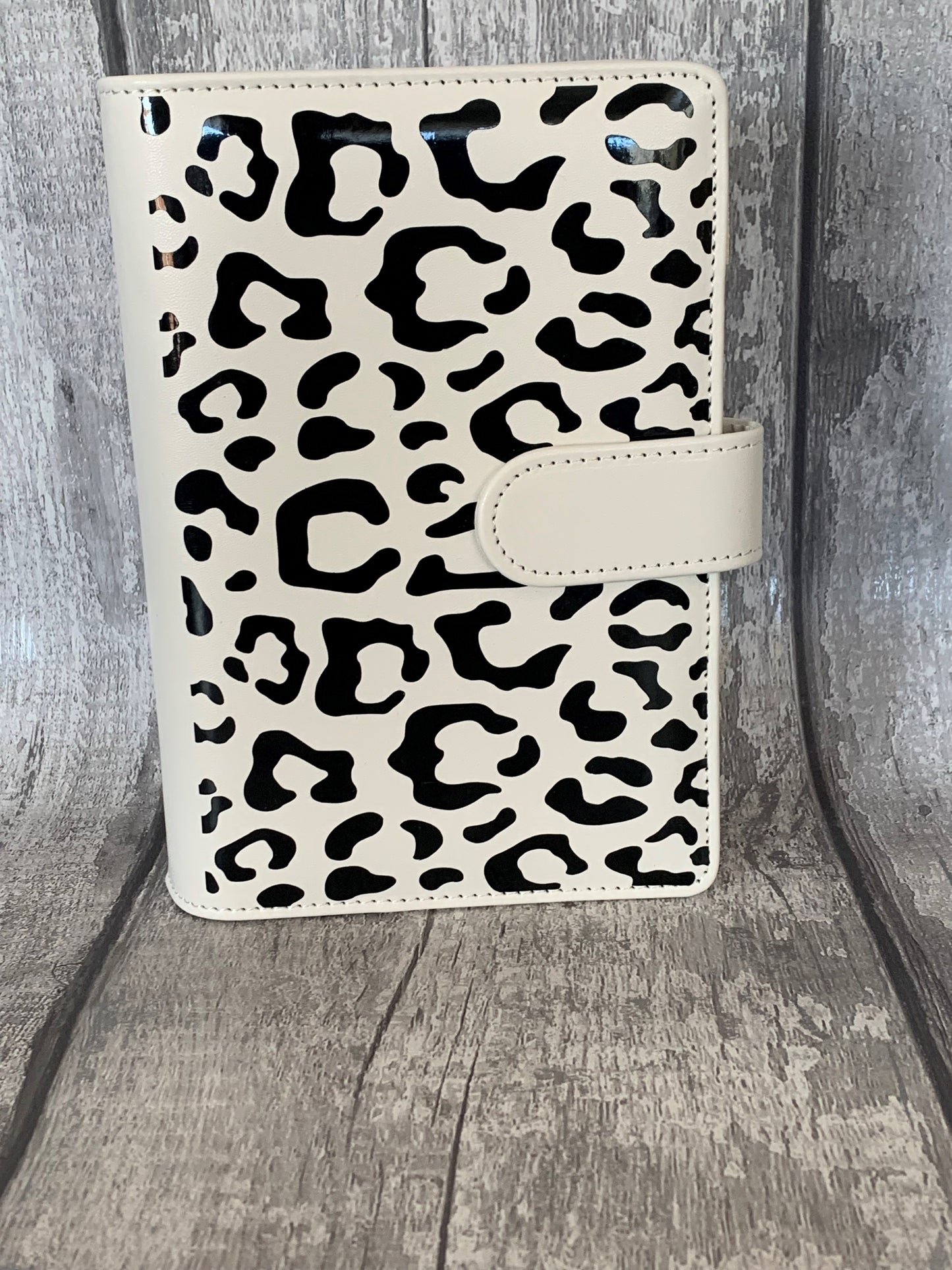 Leopard Print Budget Binder -Personalised Savings Binder