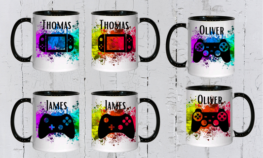 Personalised Gaming Mug