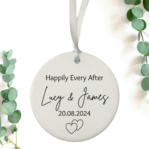 Happily Ever After Wedding Date Keepsake