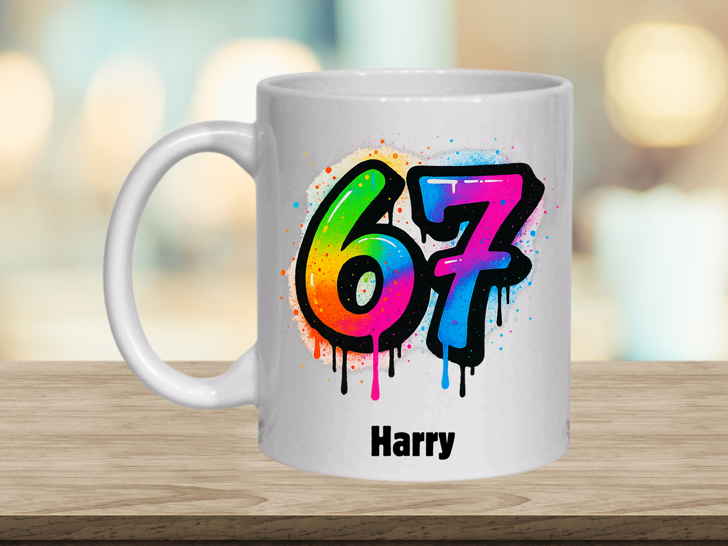 Personalised 67 Mug