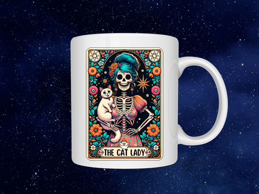 The Cat Lady Tarot Card Mug
