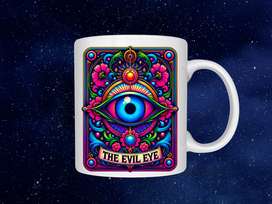 Evil Eye Tarot Card Mug