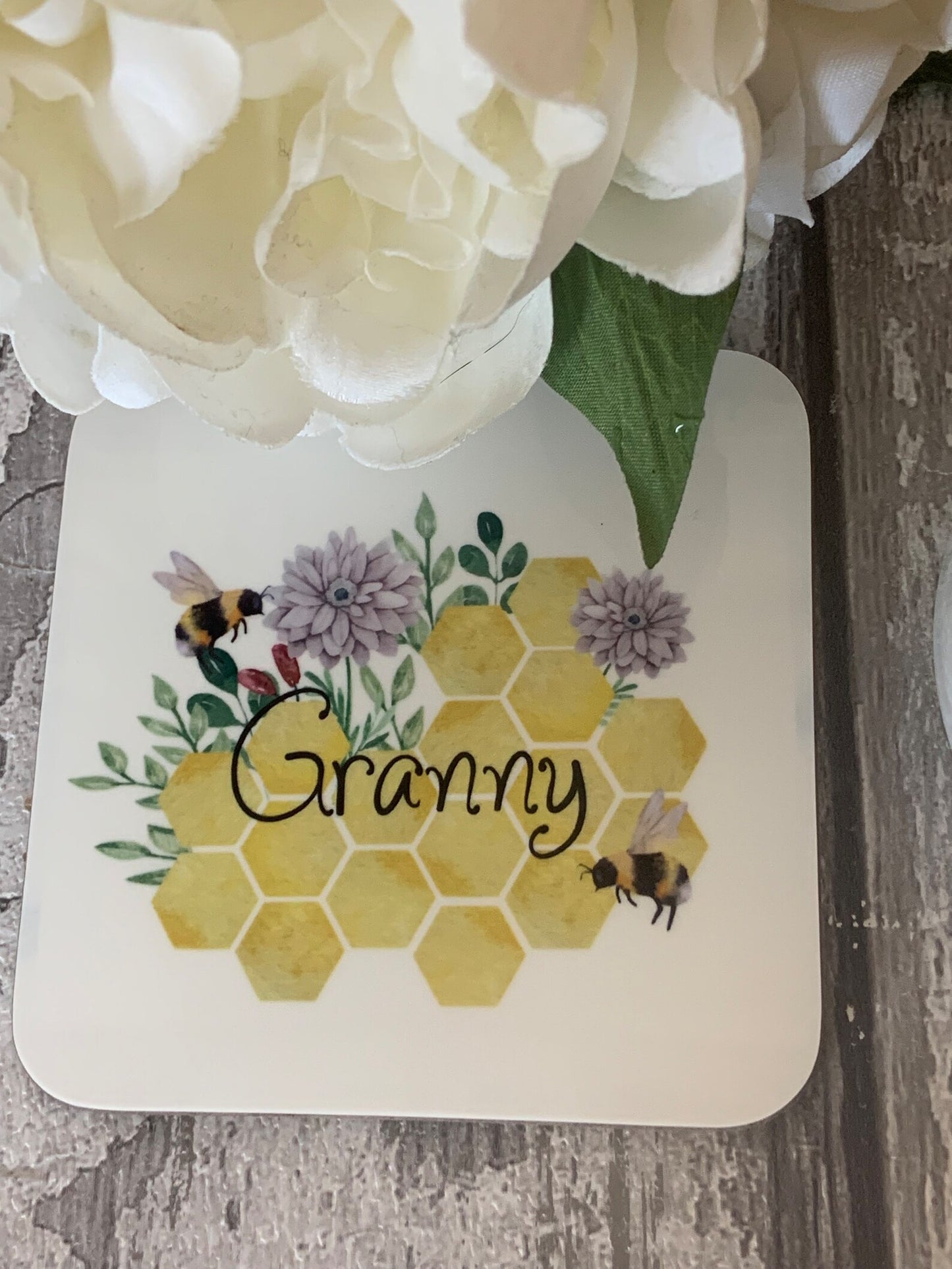 Bee & Honeycomb Personalised Mug
