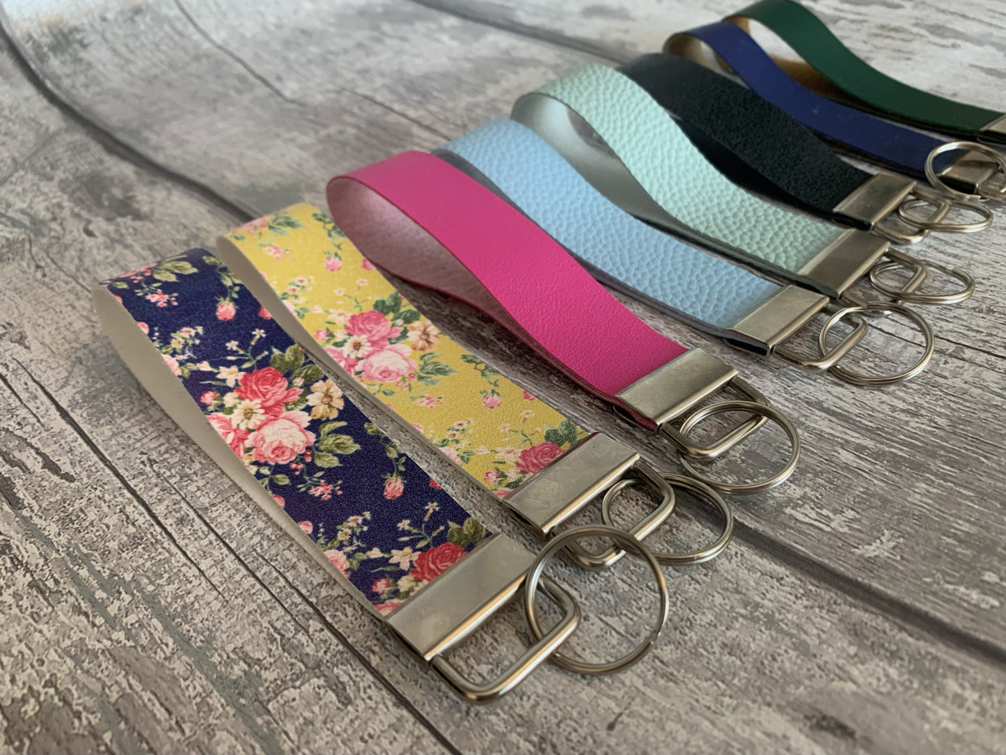 Keyring Wristlets - Leatherette Keyring