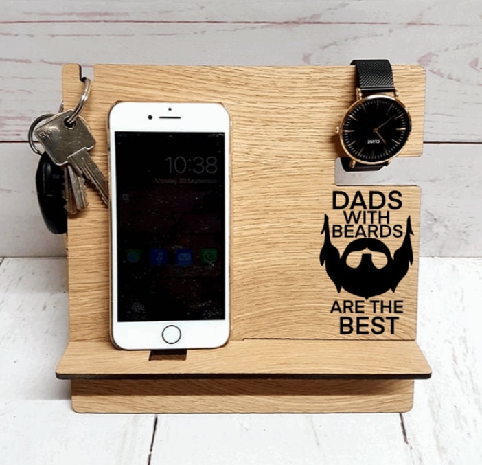 Personalised Dad Phone Accessory Stand