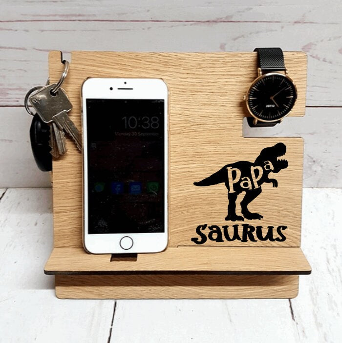 Personalised Dad Phone Accessory Stand