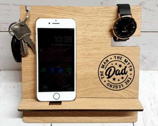 Personalised Dad Phone Accessory Stand