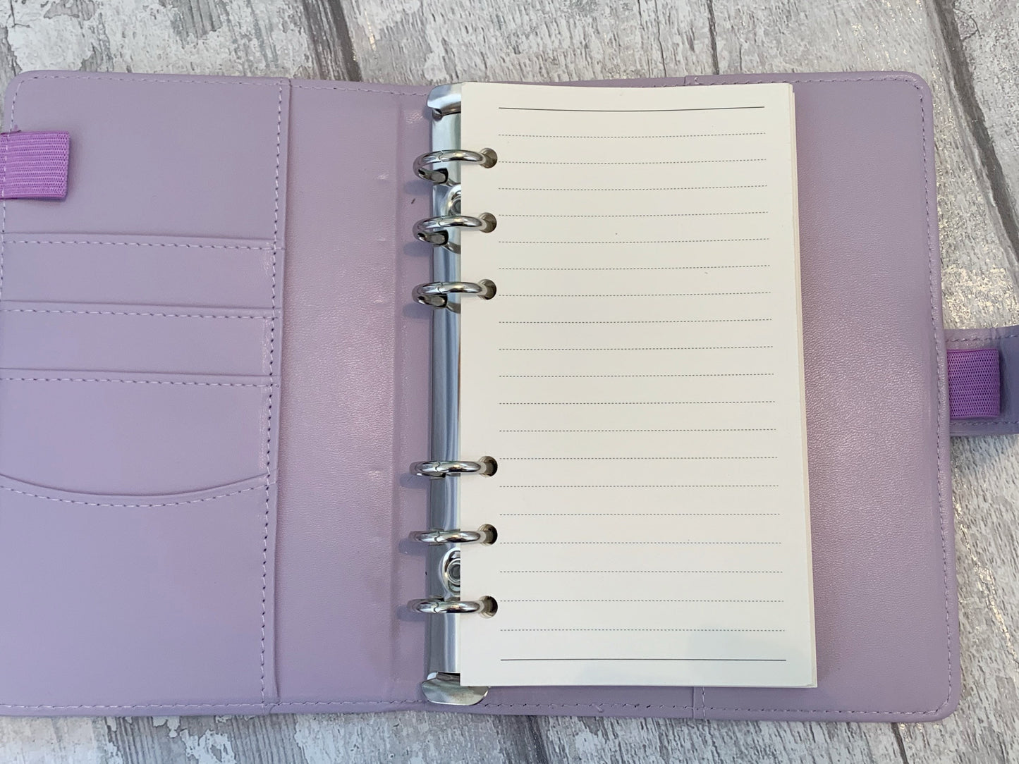 A6 Lined Paper Pack for Budget Binder