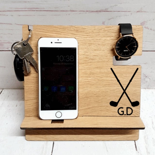 Personalised Dad Phone Accessory Stand