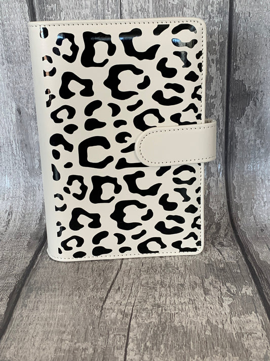 Leopard Print Budget Binder -Personalised Savings Binder