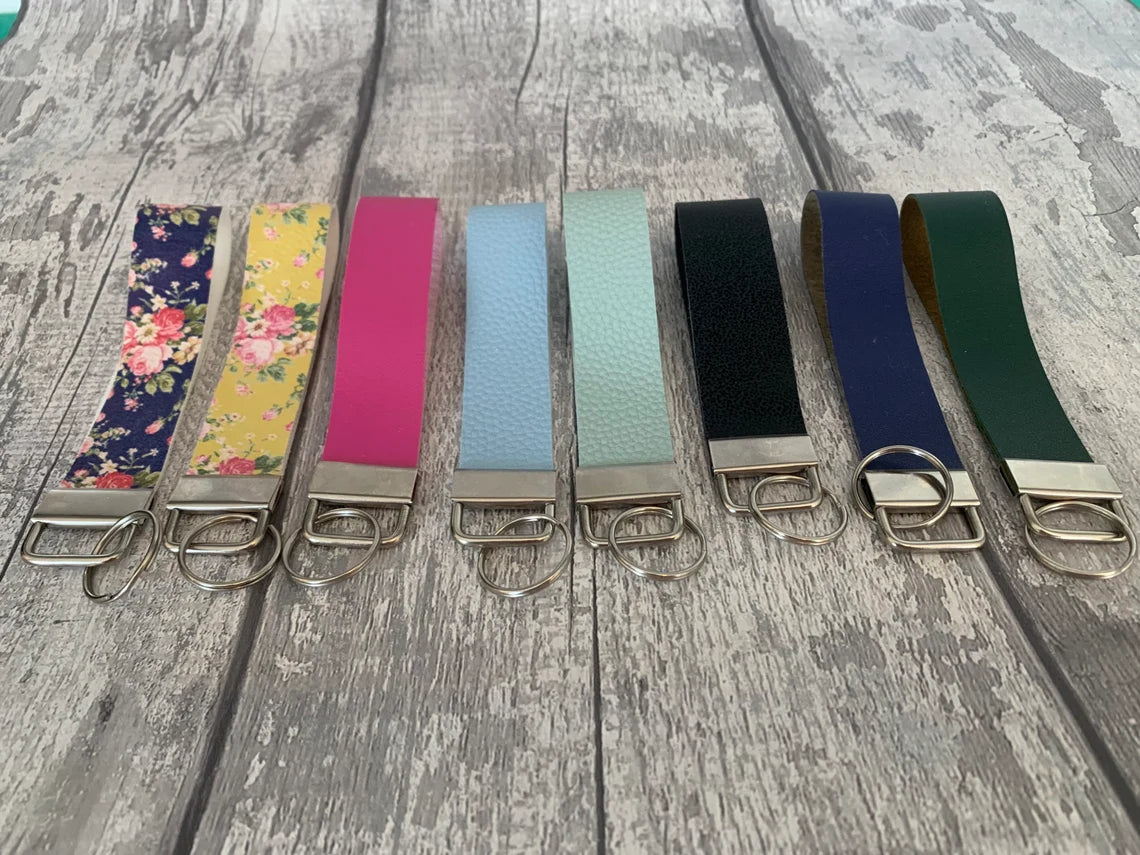 Keyring Wristlets - Leatherette Keyring