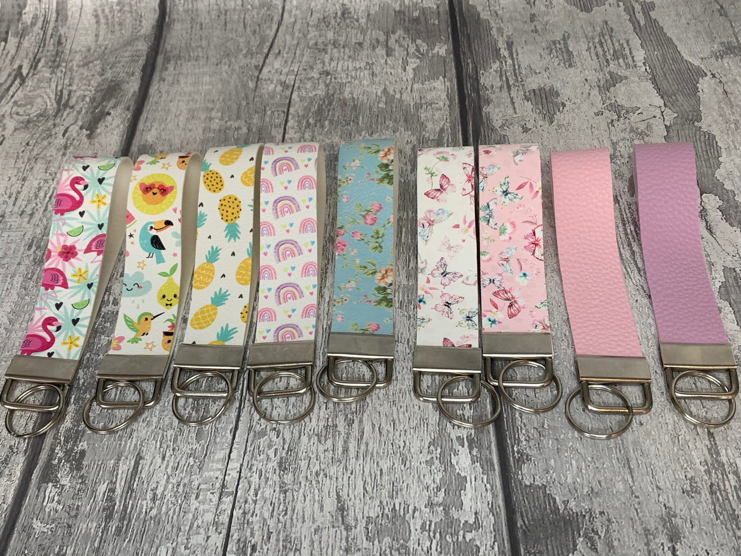 Keyring Wristlets - Leatherette Keyring