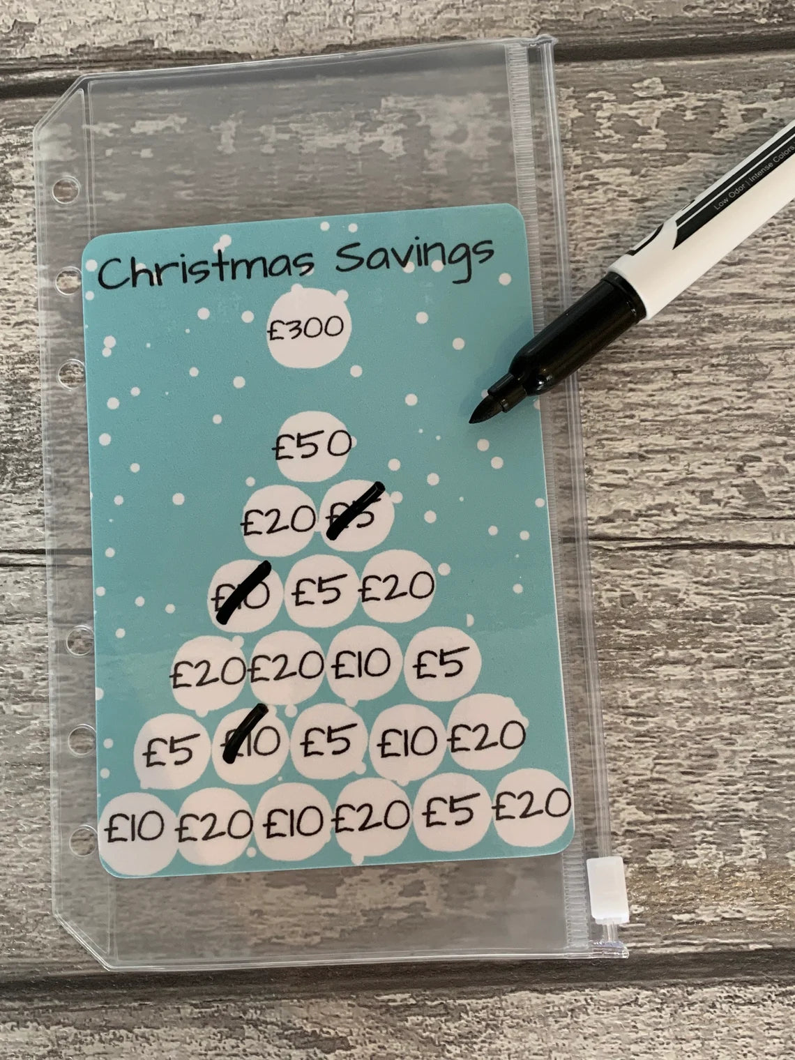 Christmas Savings Challenge - Save £300 or £500